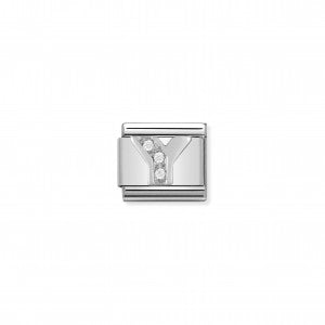 Nomination LINK COMPOSABLE CLASSIC IN ARGENTO LETTERA Y 330301/25