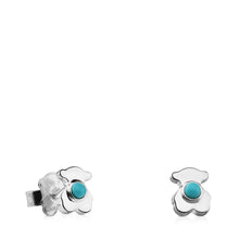 Carica l&#39;immagine nel visualizzatore di Gallery, Tous Silver Super Power Earrings with Ceramic 812403810