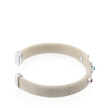 Carica l&#39;immagine nel visualizzatore di Gallery, Tous Silver Super Power Bracelet with Gemstones 812401820