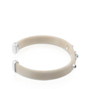 Tous Silver Super Power Bracelet with Gemstones 812401820