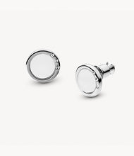 Carica l&#39;immagine nel visualizzatore di Gallery, Skagen Sea Glass Silver-Tone Stud Earrings SKJ0103040