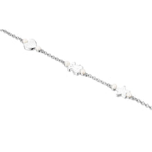 Carica l&#39;immagine nel visualizzatore di Gallery, Tous Silver Real Sisy Bracelet with Pearls 812451550