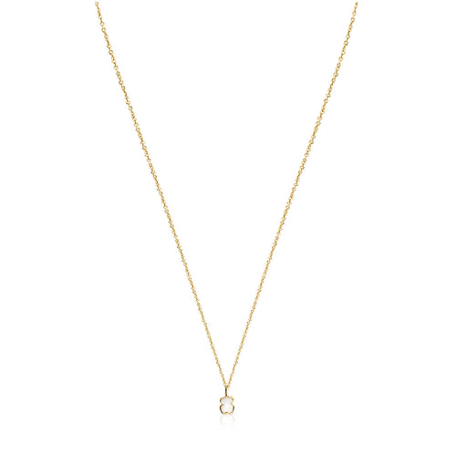 Tous Gold and Mother-of-Pearl Glory Necklace 918592010