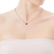 Carica l&#39;immagine nel visualizzatore di Gallery, Tous Vita Necklace in Gold with Amethyst and Diamond 918532030