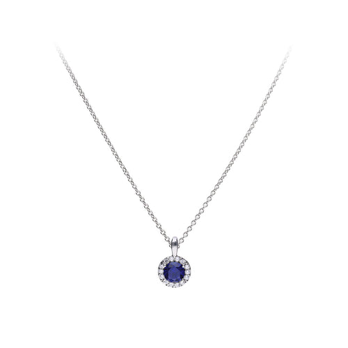 Diamonfire Pendente Con Zircone Blu 13/1256/1/589