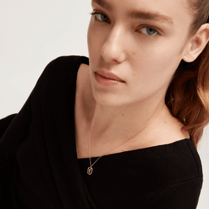 PDPAOLA COLLANA CON LETTERA "E" LETTERS COLLECTION