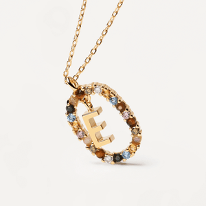 PDPAOLA COLLANA CON LETTERA "E" LETTERS COLLECTION