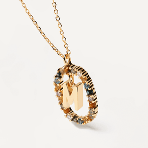 PDPAOLA COLLANA CON LETTERA "M" LETTERS COLLECTION
