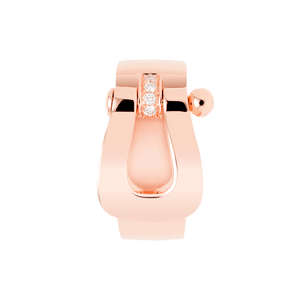FRED PARIS FORCE 10 ROSE GOLD WITH DIAMONDS RING