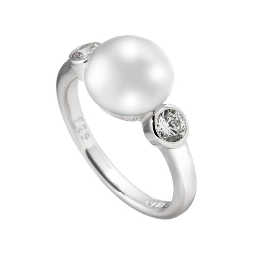 Diamonfire Anello Con Perla Centrale 61/1319/1/111/180