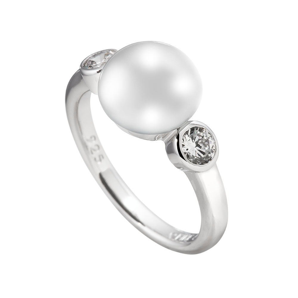 Diamonfire Anello Con Perla Centrale 61/1319/1/111/180