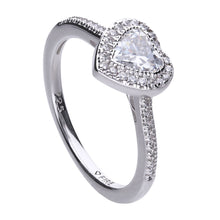 Carica l&#39;immagine nel visualizzatore di Gallery, Diamonfire Anello a Cuore Rosetta 61/1400/1/082/170