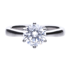 Diamonfire Anello Solitario Carats 61/1489/1/082