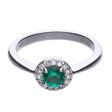 Carica l&#39;immagine nel visualizzatore di Gallery, Diamonfire Solitario Con Zircone Verde 61/1680/1/084/170