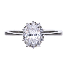 Carica l&#39;immagine nel visualizzatore di Gallery, Diamonfire Anello Classic A Fiore 61/1769/1/082/170