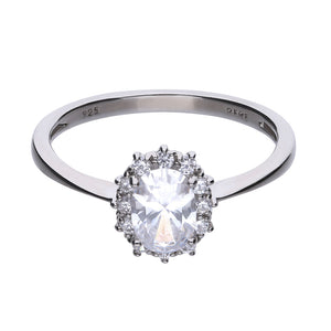 Diamonfire Anello Classic A Fiore 61/1769/1/082/170