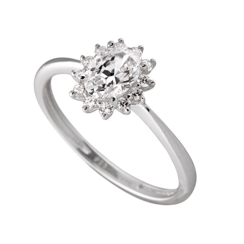 Diamonfire Anello Classic A Fiore 61/1769/1/082/170