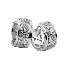 Carica l&#39;immagine nel visualizzatore di Gallery, Diamonfire Orecchini Modern Con Pavé 62/1328/1/082