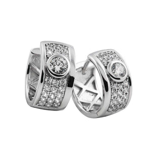 Diamonfire Orecchini Modern Con Pavé 62/1328/1/082