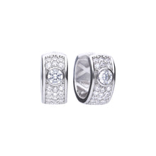 Carica l&#39;immagine nel visualizzatore di Gallery, Diamonfire Orecchini Modern Con Pavé 62/1328/1/082