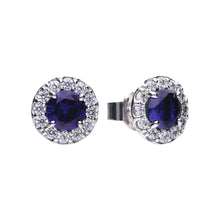 Carica l&#39;immagine nel visualizzatore di Gallery, Diamonfire Orecchini In Zirconi Blu 62/1558/1/089