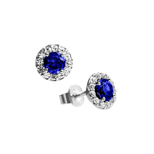 Diamonfire Orecchini In Zirconi Blu 62/1558/1/089