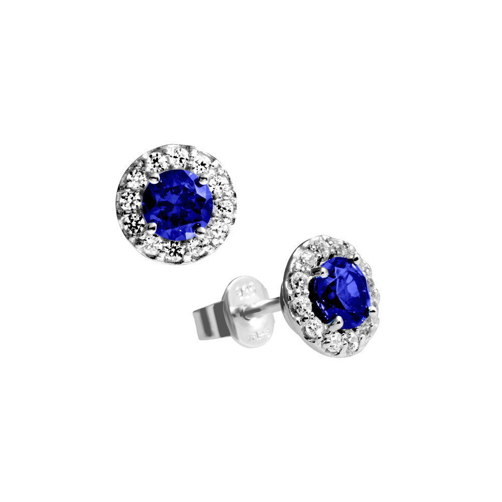 Diamonfire Orecchini In Zirconi Blu 62/1558/1/089