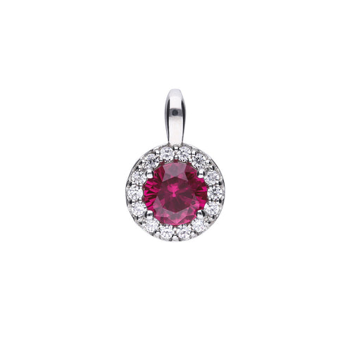 Diamonfire Pendente Con Zircone Rosso 65/1270/1/088