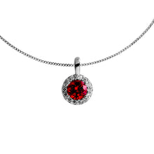 Carica l&#39;immagine nel visualizzatore di Gallery, Diamonfire Pendente Con Zircone Rosso 65/1270/1/088