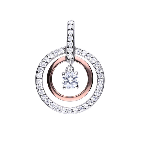 Diamonfire Pendente Bicolore Two-Tone 65/1300/1/082