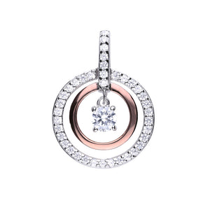 Diamonfire Pendente Bicolore Two-Tone 65/1300/1/082