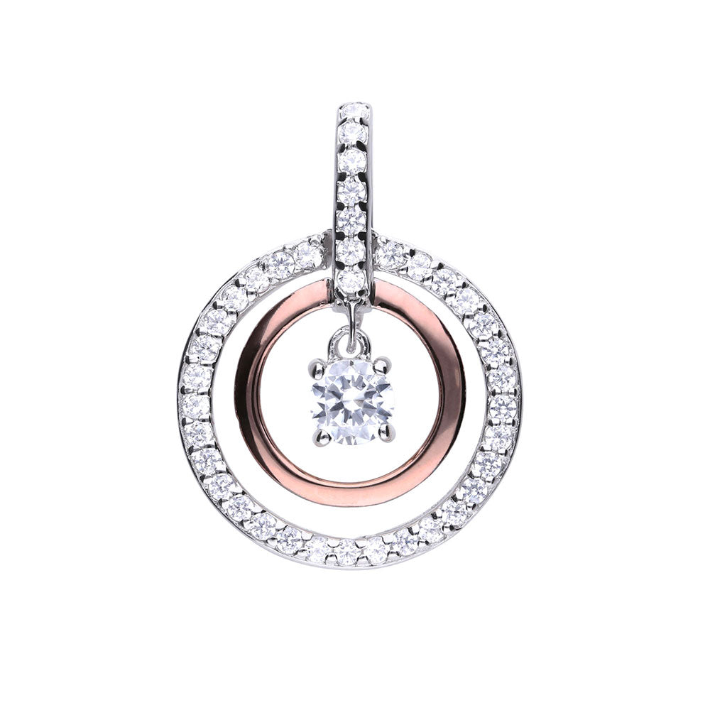 Diamonfire Pendente Bicolore Two-Tone 65/1300/1/082