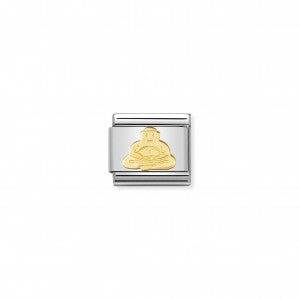 Nomination LINK COMPOSABLE CLASSIC IN ORO BUDDHA 030105/06