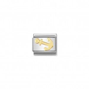 Nomination LINK COMPOSABLE CLASSIC ORO ANCORA NAUTICA 030106/15