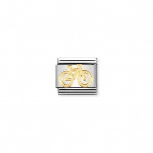 Nomination LINK COMPOSABLE CLASSIC IN ORO BICICLETTA 030108/04