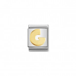 Nomination LINK COMPOSABLE BIG LETTERA G IN ORO 032101/07