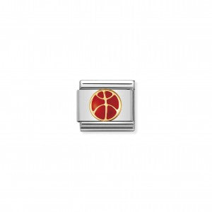 Nomination LINK COMPOSABLE PALLA DA BASKET IN SMALTO 030203/08