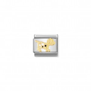 Nomination LINK COMPOSABLE CANE NERO E BIANCO 030212/36