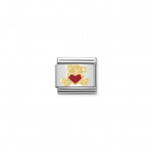 Nomination LINK COMPOSABLE ORSO CON CUORE 030253/32