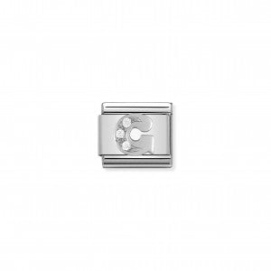 Nomination LINK COMPOSABLE CLASSIC IN ARGENTO LETTERA G 330301/07