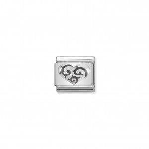 Nomination LINK COMPOSABLE CLASSIC CUORE OSSIDATO 330101/01