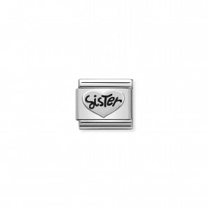 Nomination LINK COMPOSABLE CLASSIC CUORE SORELLA 330101/11