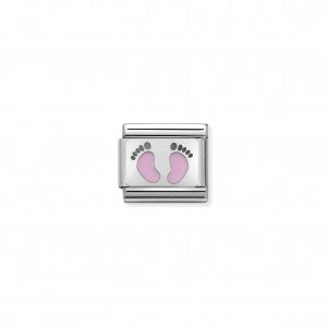 Nomination LINK COMPOSABLE CLASSIC PIEDINI ROSA 330208/14