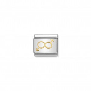 Nomination LINK COMPOSABLE CLASSIC INFINITO LUI E LEI 030162/31