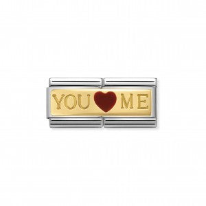 Nomination DOPPIO LINK COMPOSABLE CLASSIC YOU AND ME 030720/01