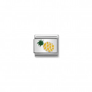 Nomination LINK COMPOSABLE CLASSIC ANANAS IN SMALTO 330202/45