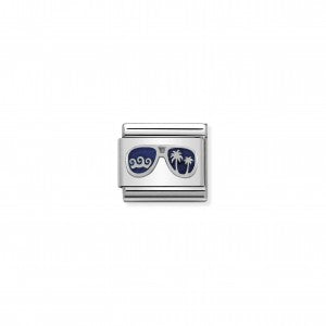 Nomination LINK COMPOSABLE CLASSIC OCCHIALI MIAMI BLU 330202/48