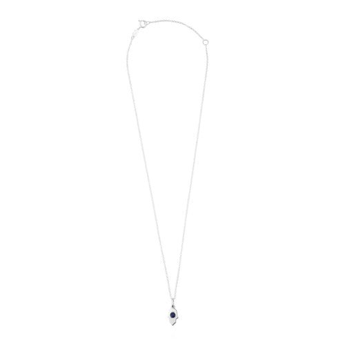 Tous Silver Super Power Necklace with Sodalite 812402650