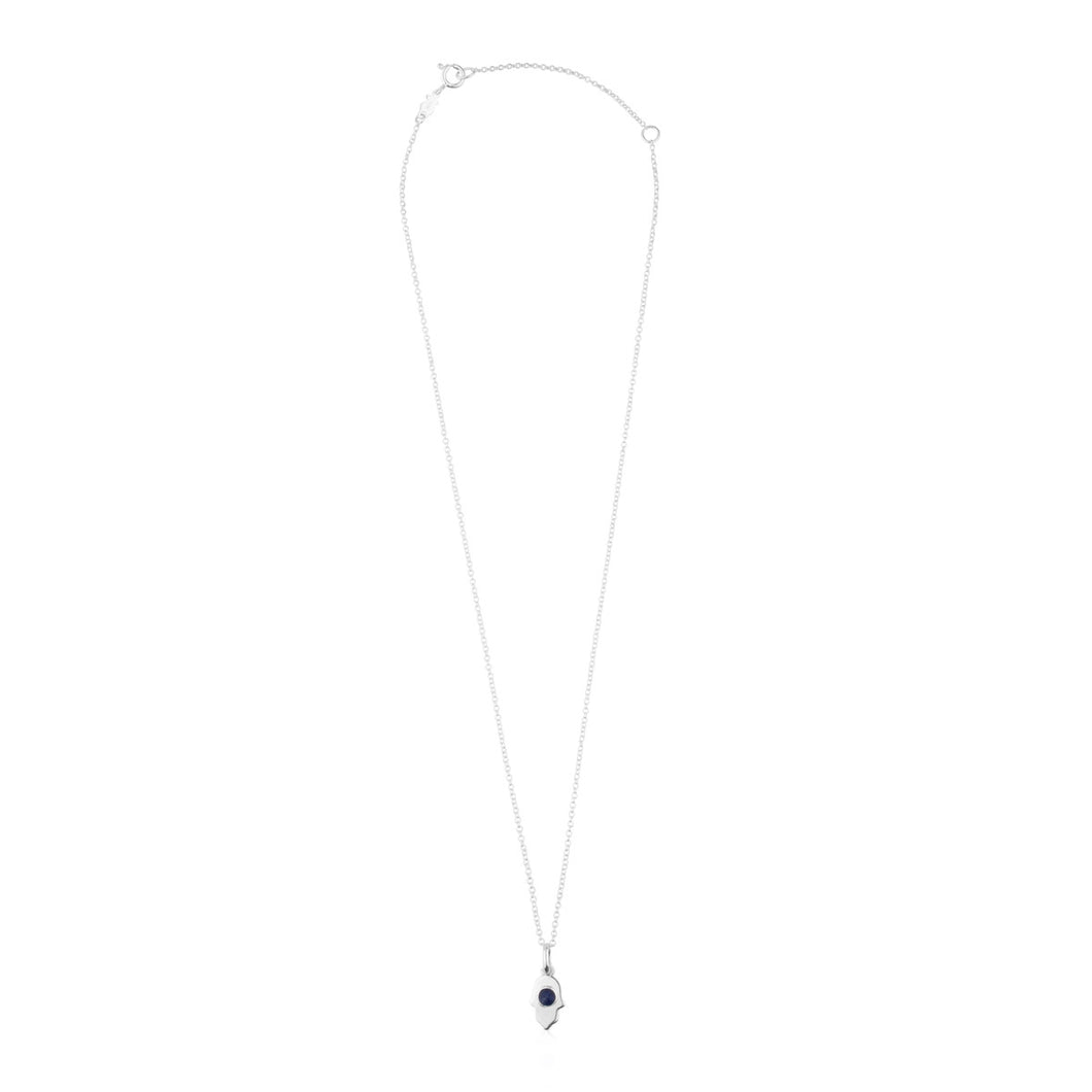 Tous Silver Super Power Necklace with Sodalite 812402650