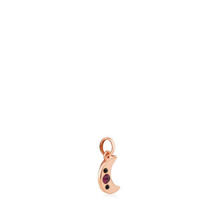 Tous Rose Vermeil Silver Super Power Pendant with Ruby and Spinel 812404600